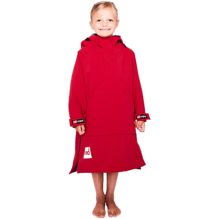 2024 Red Paddle Co Junior Dry ndern Poncho 00200900601 - Red